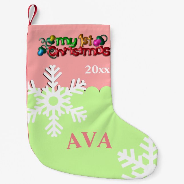Baby First jul STOCKING Liten Julstrumpa (Framsidan)