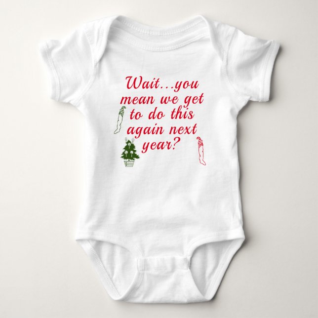 Baby First jul T Shirt (Framsida)