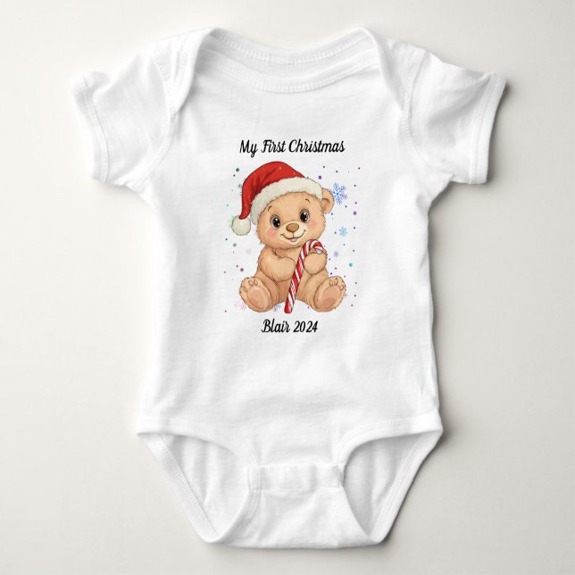 Baby First jul T Shirt (Framsida)