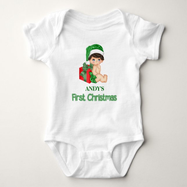 Baby First jul t-Shirt (Framsida)