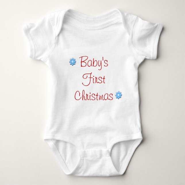 Baby First jul T Shirt (Framsida)