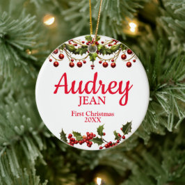 Baby First jul Träd Ornament