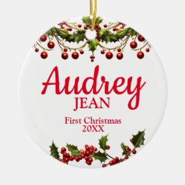 Baby First jul Träd Ornament