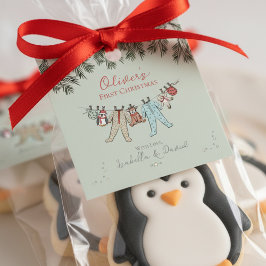 Baby First Julhelg Gift Märkre Gåvor Etiketter