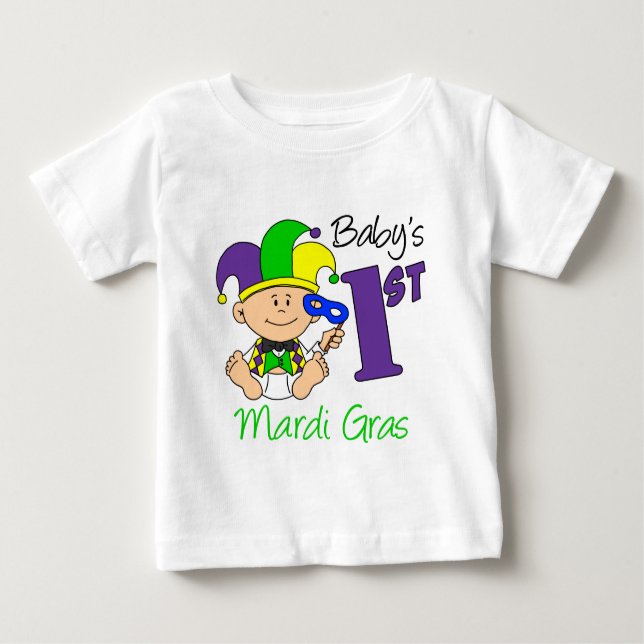 Baby First Mardi Gras Tee (Framsida)