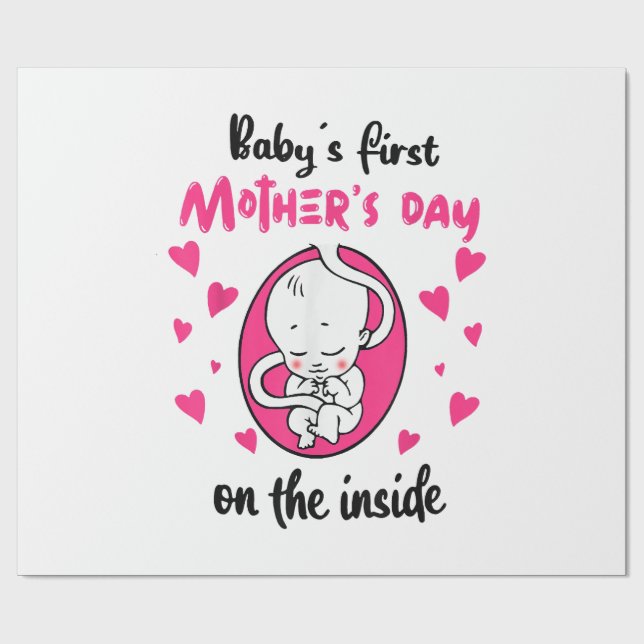 Baby First Mors dag på insidan Presentpapper (Platt)