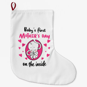 Baby First Mors dag på insidan Stor Julstrumpa