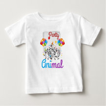 Baby First Party Animal Tee