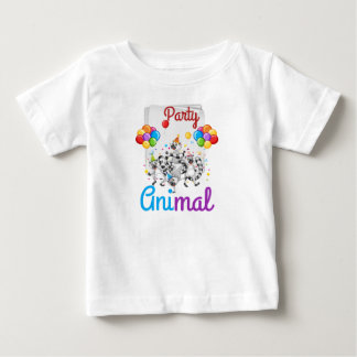 Baby First Party Animal Tee