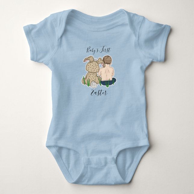 Baby First Påsk Baby T Shirt (Framsida)