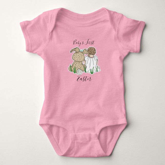 Baby First Påsk Baby T Shirt (Framsida)
