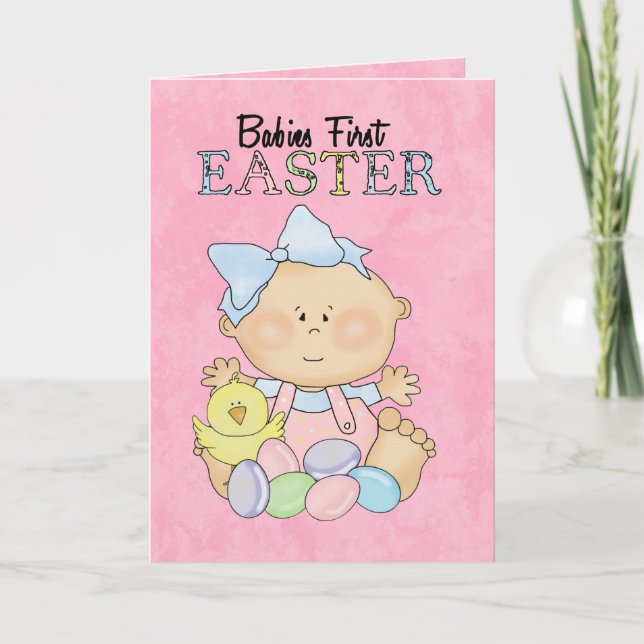 Baby First Påsk Card Helgkort (Framsida)