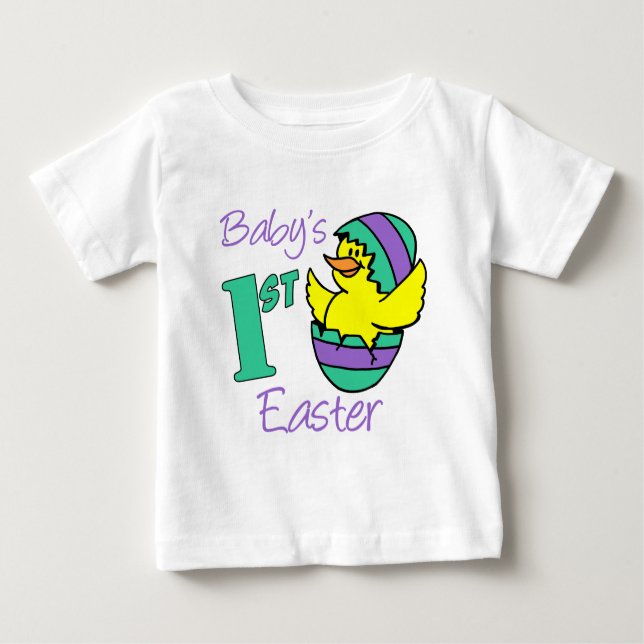 Baby First Påsk Hatching Egg T-shirt (Framsida)