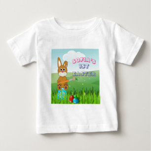 Baby First Påsk l Painting Eggs T-Shirt
