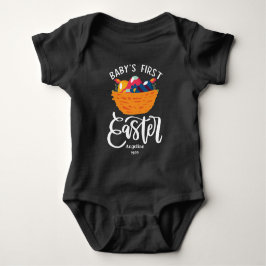 Baby First Påsk med Basket Eggs T Shirt