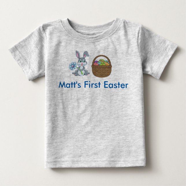 Baby First Påsk Merchandise Tee Shirt (Framsida)