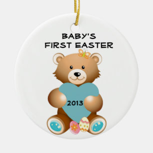 Baby First Påsk Nalle Ornament