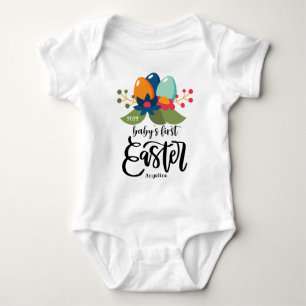 Baby First Påsk Personlig Baby Bodydräkt T Shirt