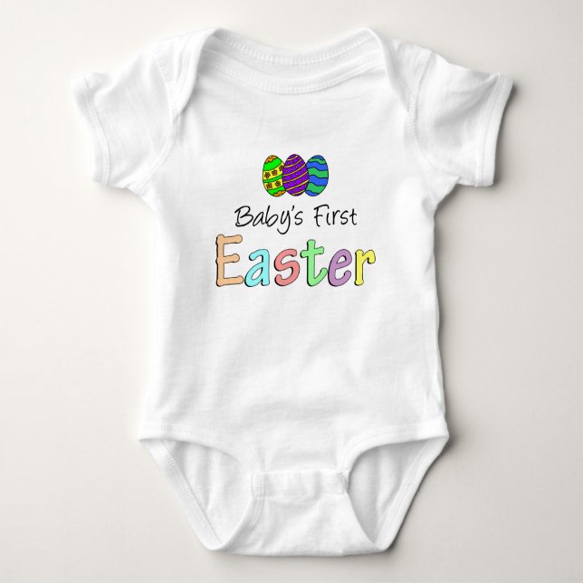 Baby First Påsk T Shirt (Framsida)