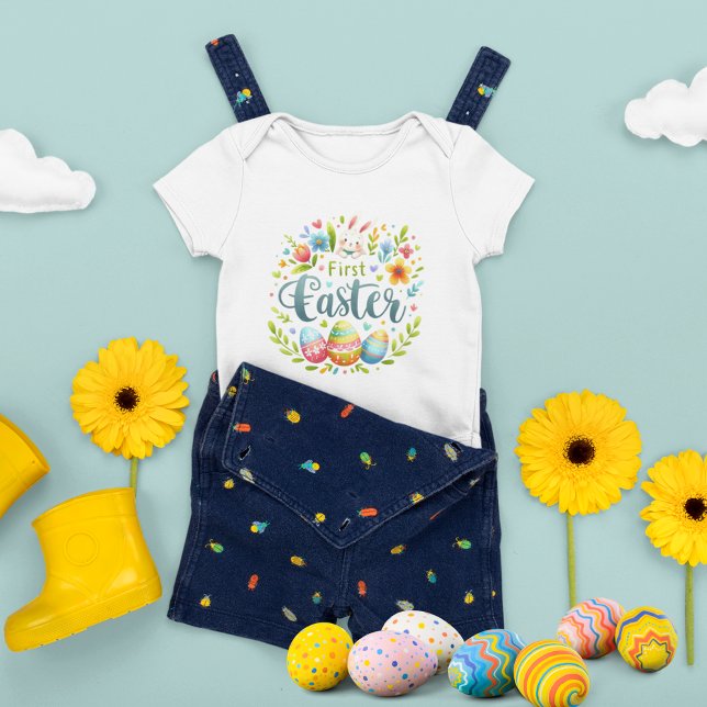 Baby First Påskhare T Shirt (Skapare uppladdad)