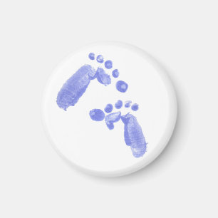 Baby First Steeps i Vatten Feet Footprint Magnet