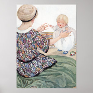 Baby First Step av Anne Andersson Poster