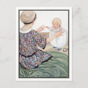 Baby First Step av Anne Andersson Vykort