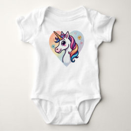 Baby First Unicorn Bodydräkt T Shirt