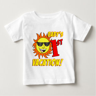 Baby First Vacation T Shirt