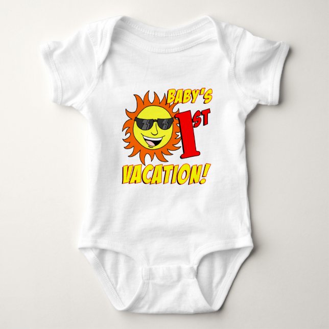 Baby First Vacation Tee (Framsida)