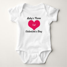 Baby First Valentines day Bodydräkt