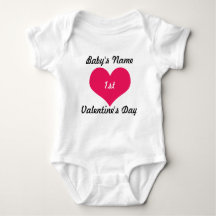 Baby First Valentines day Bodydräkt