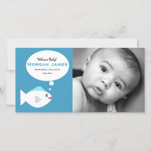 Baby Fish Blue Meddelande