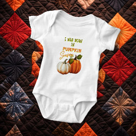 Baby född under pumpasäsongen t shirt