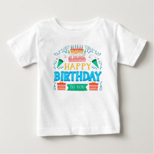baby födelsedag t-shirt