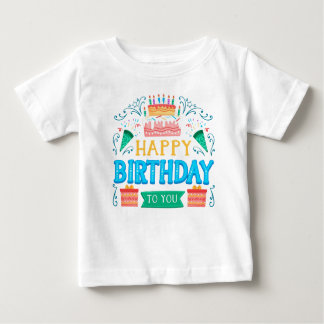 baby födelsedag t-shirt