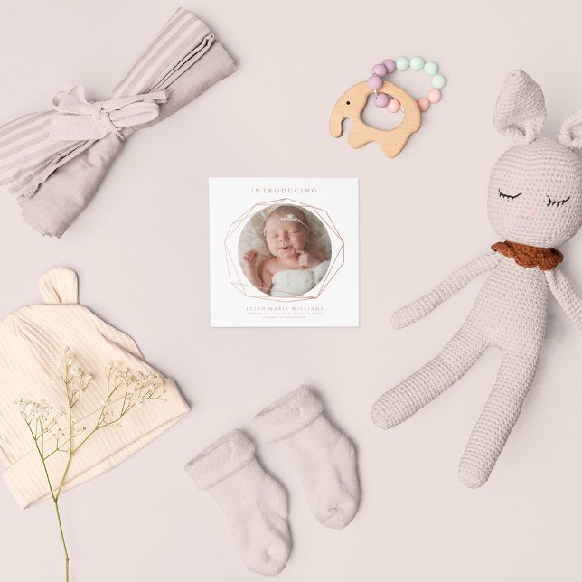 BABY FÖDELSEMEDDELANDE om införande av Baby (Skapare uppladdad)