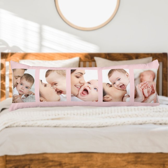 Baby födelsetter och 5 Rosa för fosterremsor Kroppskudde (Skapare uppladdad)