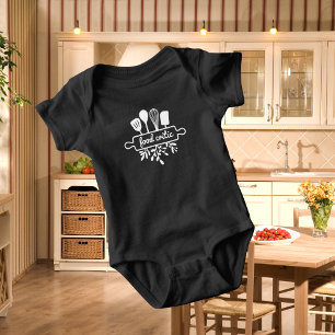 Baby Food Critic Kitchen Utensil and Greenery T Shirt