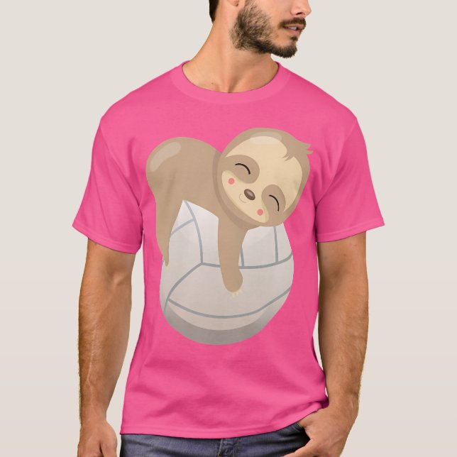 Baby Foot Volleyball T Shirt (Framsida)