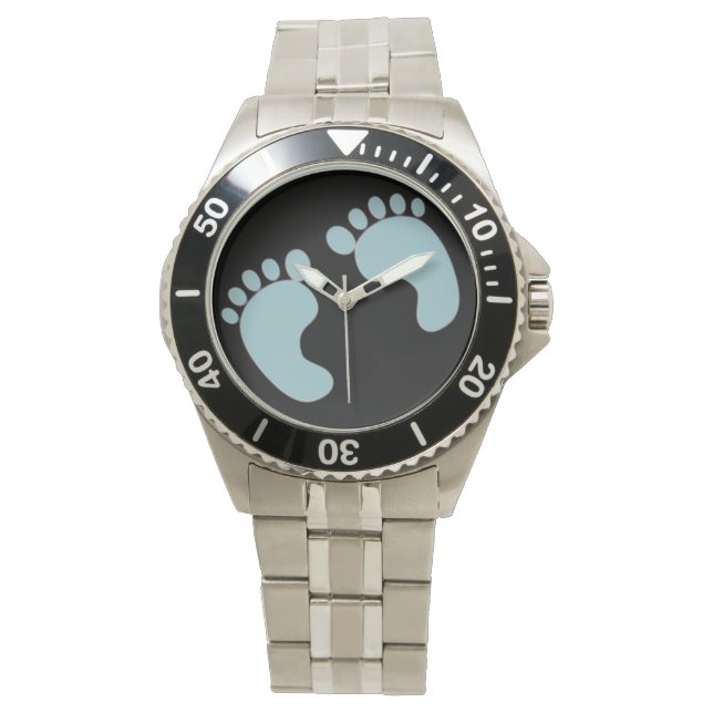 Baby Footprint Watch Armbandsur (Framsida)