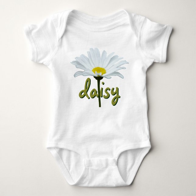 Baby för blomma för daisy för babydaisyranka bästa tröja (Framsida)