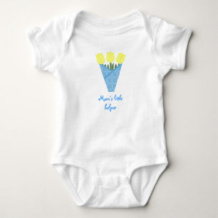 Baby för blommabukettsamling tee
