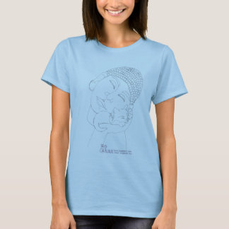 Baby för Buddha SPINNANDEdamer - dockautslagsplats Tee