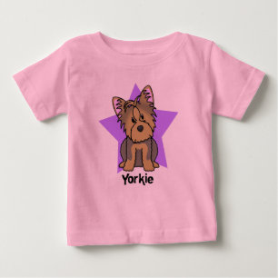 Baby för Kawaii stjärnaYorkshire Terrier Tee