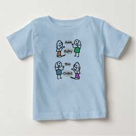 Baby för klent organisk bojdräkt av RoseWrites Tee Shirt