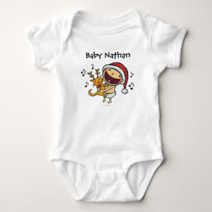 Baby för La för Leslie Patricellis Fa-La Tee Shirt