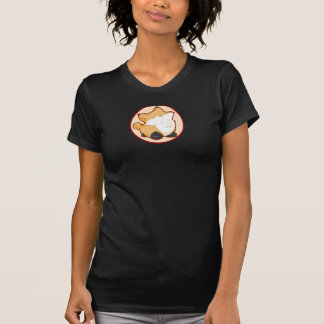 Baby för rävCadetsvart - docka Tee Shirt