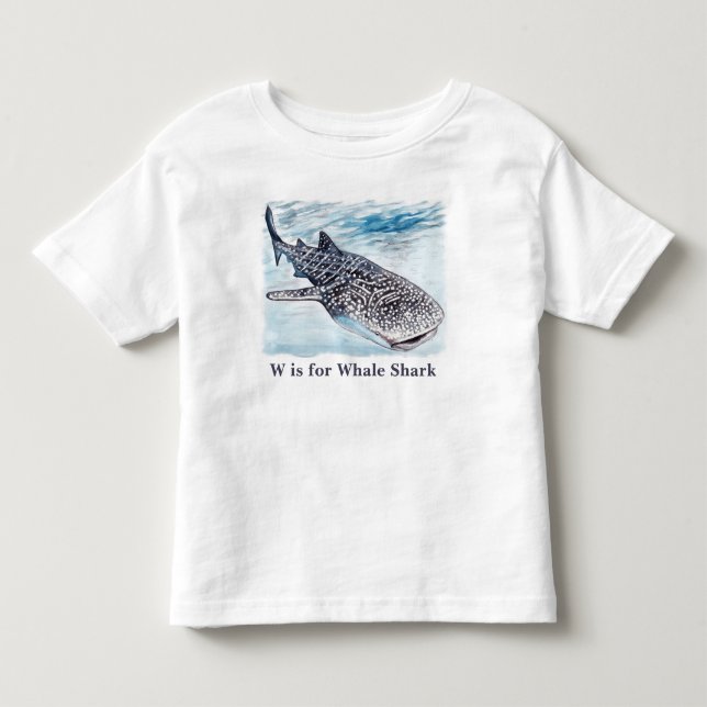Baby för valhajkonstverk och unge T-tröja Tee (Framsida)