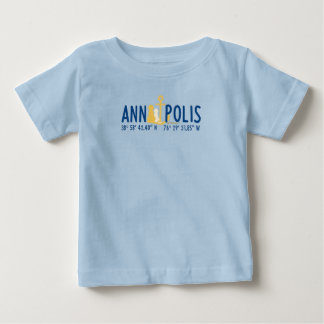 Baby Förankrad I Annapolis T-Shirt